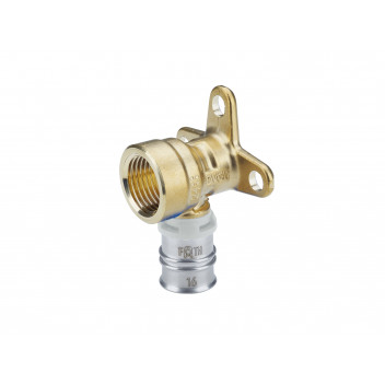 FRANKISCHE ALPEX WALL MOUNTING ELBOW 90° 35MM-26MM - ¾”MS, 8292672