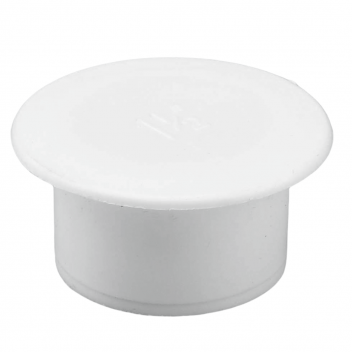 E.Tupling Push-Fit Waste 40mm Socket Plug White