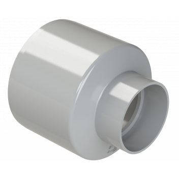 POLYPIPE RING-SEAL REDUCER;4\"/110MM WASTE CONC GREY