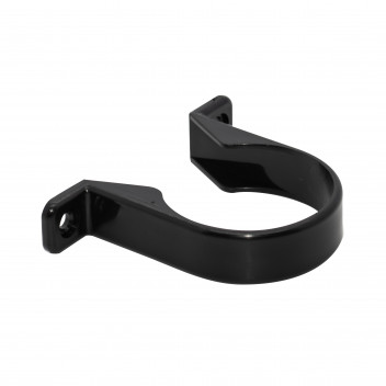 FLOPLAST S/WELD PIPE CLIP; 50MM BLACK
