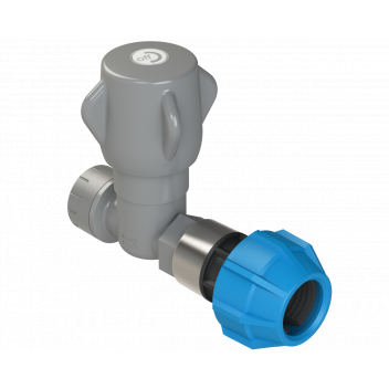 POLYPLUMB MDPE STOPCOCK;20MM MDPE X 15MM