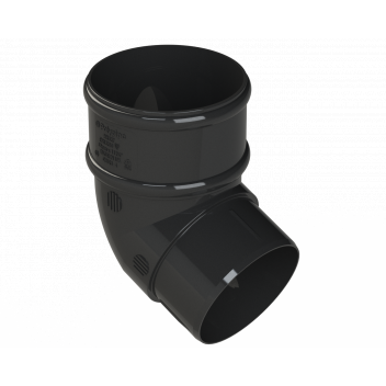 DPR68 112.5 DEGREE OFFSET BEND; BLACK