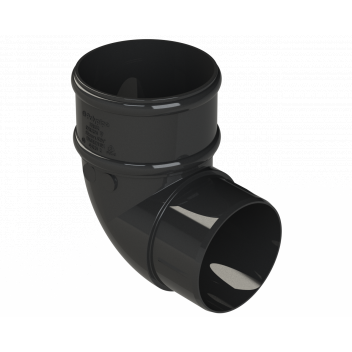 DPR68 92.5 DEGREE OFFSET BEND; BLACK
