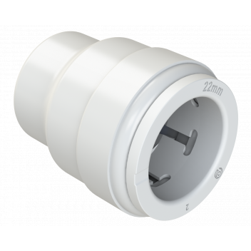 POLYMAX RELEASEABLE STOP END 22MM