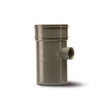 S2000 SINGLE BOSS PIPE;4\"/110MM S/S 32MM SOLV GREY