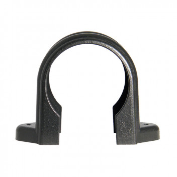 110mm CAST EFFECT SOIL PIPE CLIP;BLK