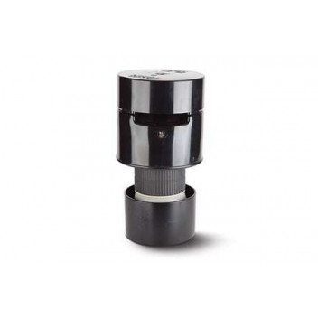 UNIV AIR ADMITTANCE VALVE; 4\"/110MM BLCK