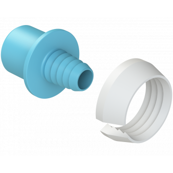 POLYFAST LIGHT BLUE ADAPTOR SET; 20 X 1/2\"