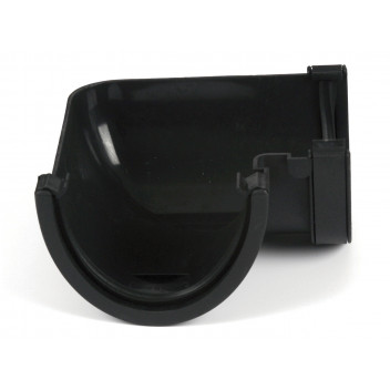 115MM DEEPSTYLE CAST IRON EFFECT 90° GUTTER ANGLE