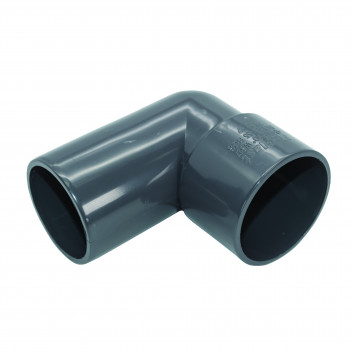FLOPLAST S/WELD SWIVEL BEND 90 DEG; 40MM ANTHRACITE GREY AG