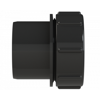 POLYPIPE S2000 40MM MUPVC SCREWED ACCESS PLUG - BLACK