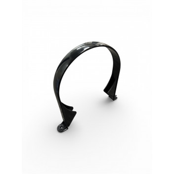 E.TUPLING 6\" PUSH-FIT SOIL PIPE CLIP - BLACK