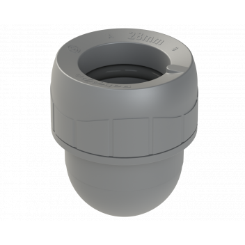 POLYPLUMB SOCKET BLANK ENDS; 28MM