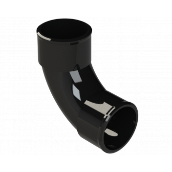POLYPIPE S2000 32MM MUPVC 92.5DEG SWEPT BEND - BLACK