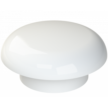 UNIV VENT COWL; 4\"/110MM WHITE