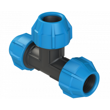 POLYFAST EQUAL TEE; 20MM