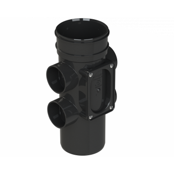 S2000 ACCESS PIPE; S/S 4\"/110MM BLACK