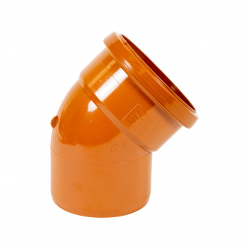 FLO UNDERGRD 45DEG SING SCKT BEND; 110MM