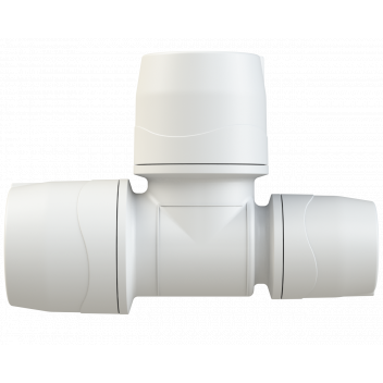 POLYMAX END REDUCED TEE; 22MMX15MMX22MM