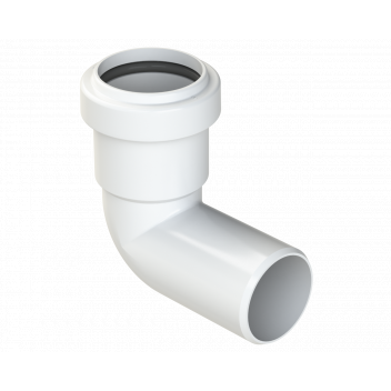 PUSHFIT SWIVEL BEND 91.25DEG; 32MM WHITE