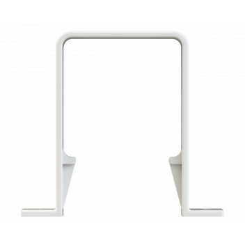 DPSQ65 PIPE BRACKET; WHITE