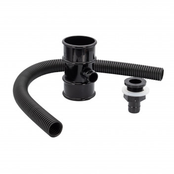 ECOFLO MINIFLO RAINWATER DIVERTER; BLACK