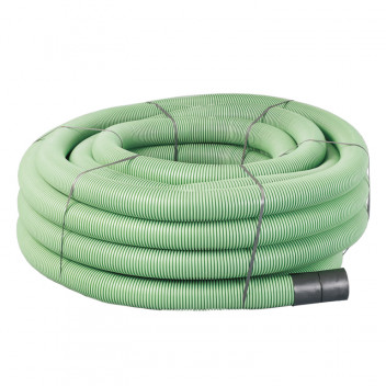 TWINWALL DUCTING - 110MM X 50M - GREEN (INC. COUP)