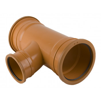 160MM X 110MM X 87½° TRIPLE SOCKET BRANCH