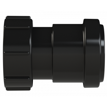 PUSHFIT THREADED COUPLING; 40MM GREY