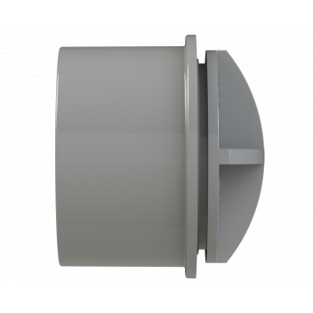 S/WELD SCREWED ACCESS STOP END PLUG; 40MM GREY