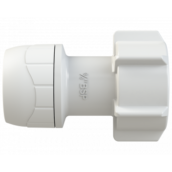POLYPLUMB ENHANCED - 15X3/4\" HAND TIGHT TAP CONN - WHITE