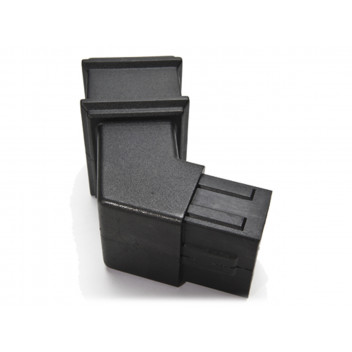 100MM X 75MM RECTANGULAR CAST IRON EFFECT 112.5° SPIGOT BEND