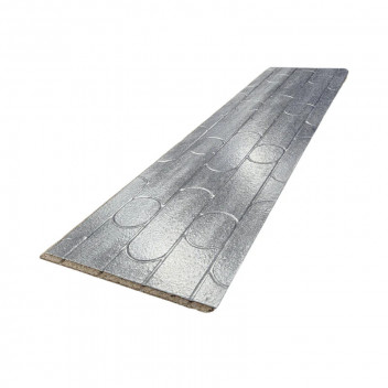 FOILED GROOVED CHIPBOARD 22MM - 12 GROOVE