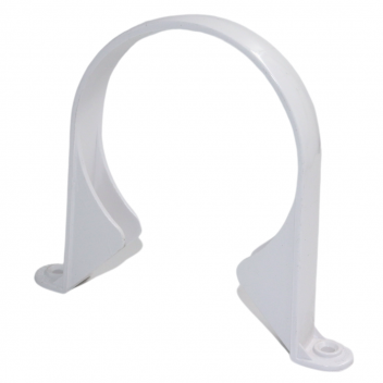 E.TUPLING SOIL PIPE CLIP - WHITE
