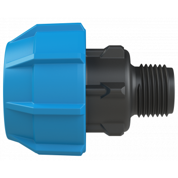 POLYFAST MALE ADAPTOR; 25MM X 1/2\" BSP