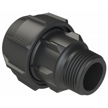 POLYFAST 1\" IMP MALE IRON X 32MM MDPE