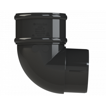 DPR68 92.5 DEGREE OFFSET BEND; BLACK