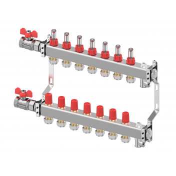 *DANFOSS 7 PORT SSM 7+7 MANIFOLD SET