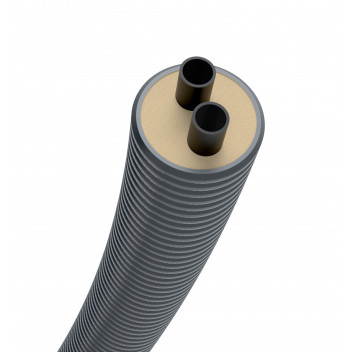 BRUGG PRE-INSULATED PIPE FLEXSTAR DUO 25+25/90MM (PER M)