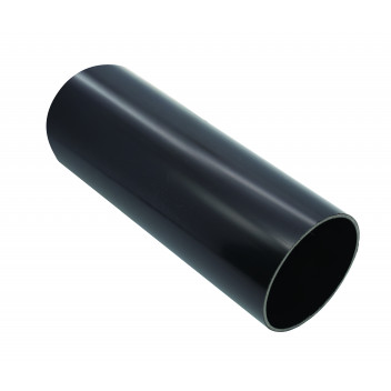 FLOPLAST PLAIN END PIPE;4\"/110MM SOIL 3M BLACK