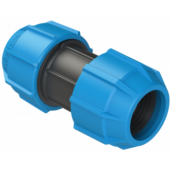 POLYFAST STRAIGHT COUPLER; 40MM
