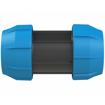 POLYFAST STRAIGHT COUPLER; 63MM