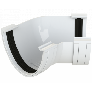 PFLOW DEEP 135 DEGREE ANGLE; WHITE