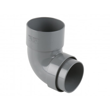 68MM ROUND DOWNPIPE 112½° BEND