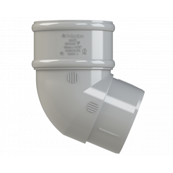 DPR68 112.5 DEGREE OFFSET BEND; GREY