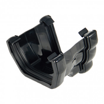 FLO NIAGARA TO SQ GUTTER ADAPTOR; LH BLK