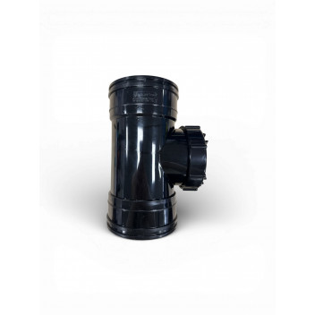 E.TUPLING SOLVENT SOIL ACCESS PIPE - BLACK