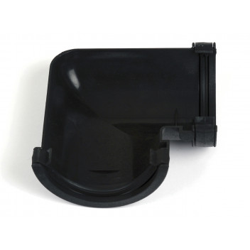 112MM ROUNDSTYLE CAST IRON EFFECT 90° GUTTER ANGLE