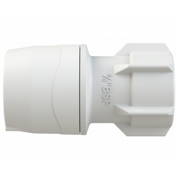 POLYMAX HANDTIGHTEN TAP CONNECTOR22X3/4\"