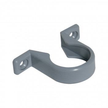 FLO PUSHFIT PIPE CLIP; 32MM GRY